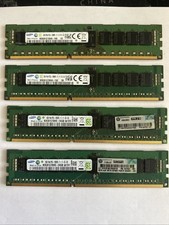 LOT OF 4 Samsung M393B1G70BH0-YK0/CK0 8GB 1RX4 PC3L-12800R DDR3 ECC Server RAM