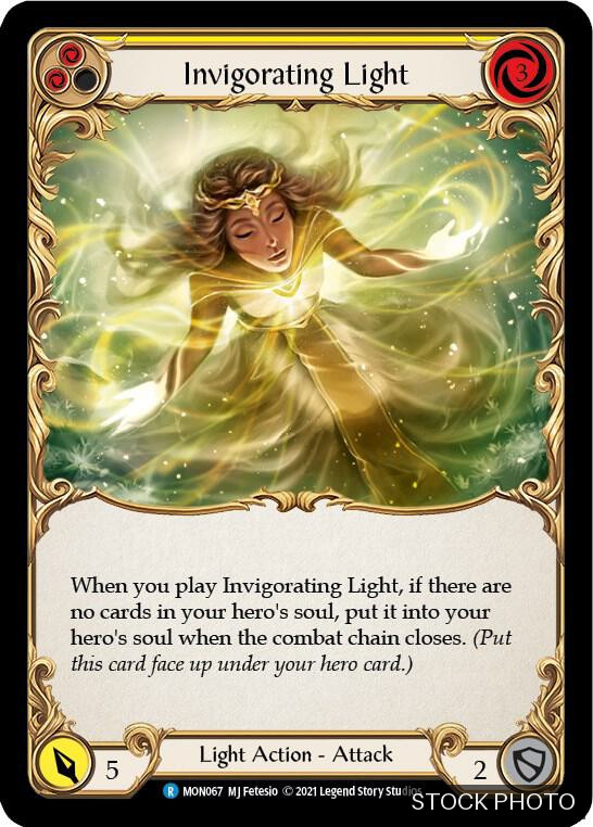 Invigorating Light (Yellow) MON067 (1st Edition) - Monarch