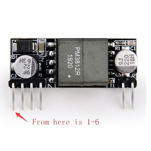 DP1435 POE Module 5V 2.4A IEEE802.3Af Without Capacitance Supports 100M2570 - Photo 2/9