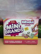 Zuru Surprise Mini Brands Kawaii Kuties Advent Calendar -24 Mystery Minis- New