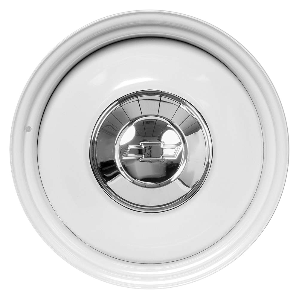 BOYD CODDINGTON Smoothie/Chevy Cap 17X7 5X114.3/5X120.65 ET0 Gloss White (Qty 1)