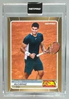 CARLOS ALCARAZ 2022 NetPro Tennis Green Shirt RC Rookie #'d /2000