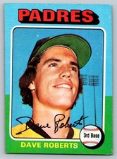 1975 Topps Baseball #558 Dave Roberts Padres