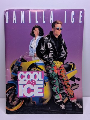 1991 Cool As Ice Vanilla Ice Universal Press Kit Movie Promo Folder Media Kit