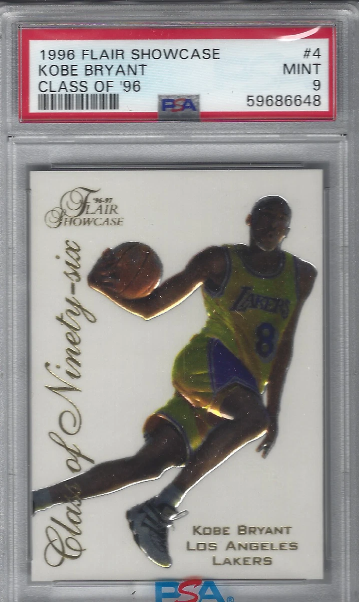 Las mejores ofertas en 1996-97 Flair Showcase - Kobe Bryant #4 | eBay