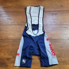 Giordana Mens L-4-50 Cycling Bibshorts 8" 14" (8/10) Large