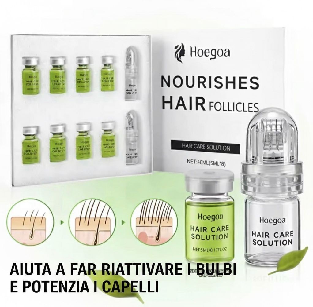 Siero Ricrescita Capelli Rosmarino e Zenzero: Chioma Folta e Lucente