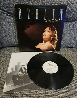 BERLIN LOVE BITES VINTAGE VINYL LP GEFFEN RECORDS 1984 GHS 4025 TESTED ALBUM 