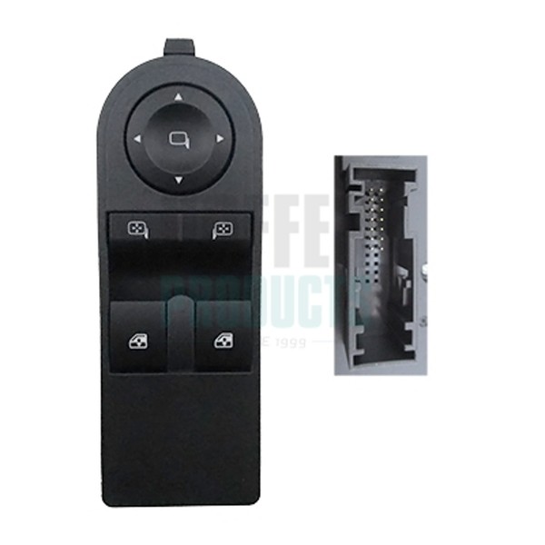 Schalter Fensterheber Hoffer 2106393 FüR Opel Astra A04 Caravan GTC Zafira A05-image