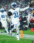 Kerby Joseph Autographed Detroit Lions 8x10 Photo with COA/Matching Hologram