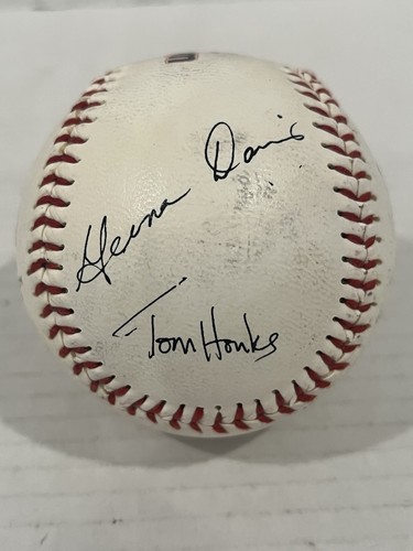 A League Of Their Own Facsimile Signed Baseball Columbia Pictures Promo - Picture 4 of 5