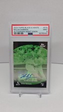 2023 Topps Black White Nolan Gorman #41-A Night Vision Autographs /25 (AU, RC)