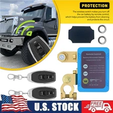 12V 240A Kill Switch Automatic Power Shut Off Switch Remote Battery Disconnect