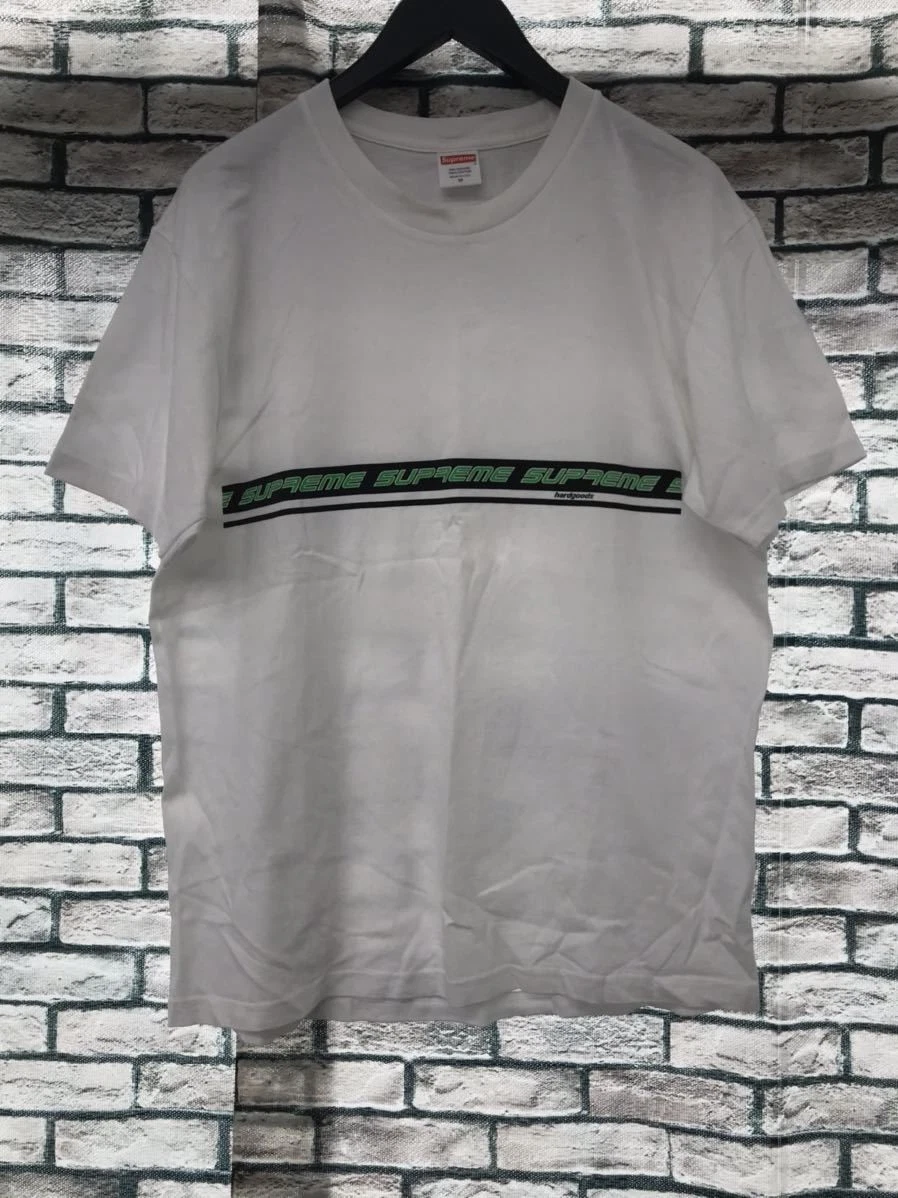 T shirt imprimé logo ligne de tee shirt SUPREME 19SS Hard Goods