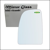 Glas RüCkspiegel Ober- Seite Sx-Guidatore FüR Citroen Jumper III Neu