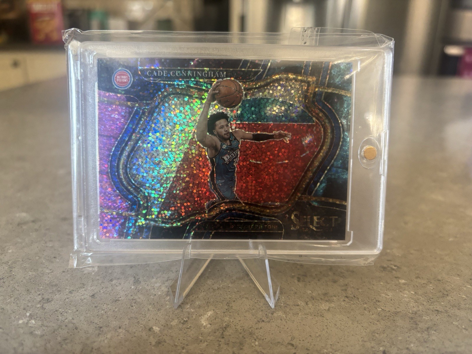 2022-23 Panini Select - Courtside Cade Cunningham #218 Cosmic Prizm