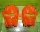 HALLOWEEN SCARY FLASHLIGHT COVERS WITCH PUMPKIN VINTAGE AND GLASSES PIECE — photo 2
