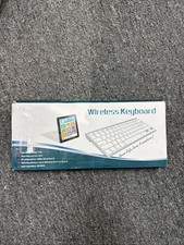 I-FUAUF Bluetooth Wireless Mini Keyboard Apple iOS  Android Cellphone Tablet