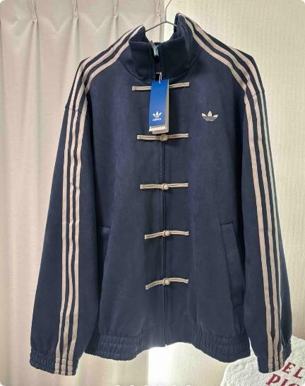 Adidas Chinese Limited Snake Year Truck Jacket Navy Blue