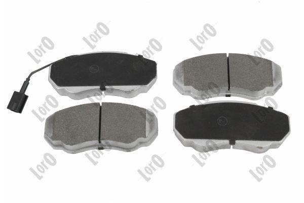 ABAKUS Brake Pad Set Disc Brake 231-01-200 For Citroën Fiat