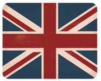 Mousepad Union Jack Vintage 24X19 England United Britain Gb Mauspad Unterlage