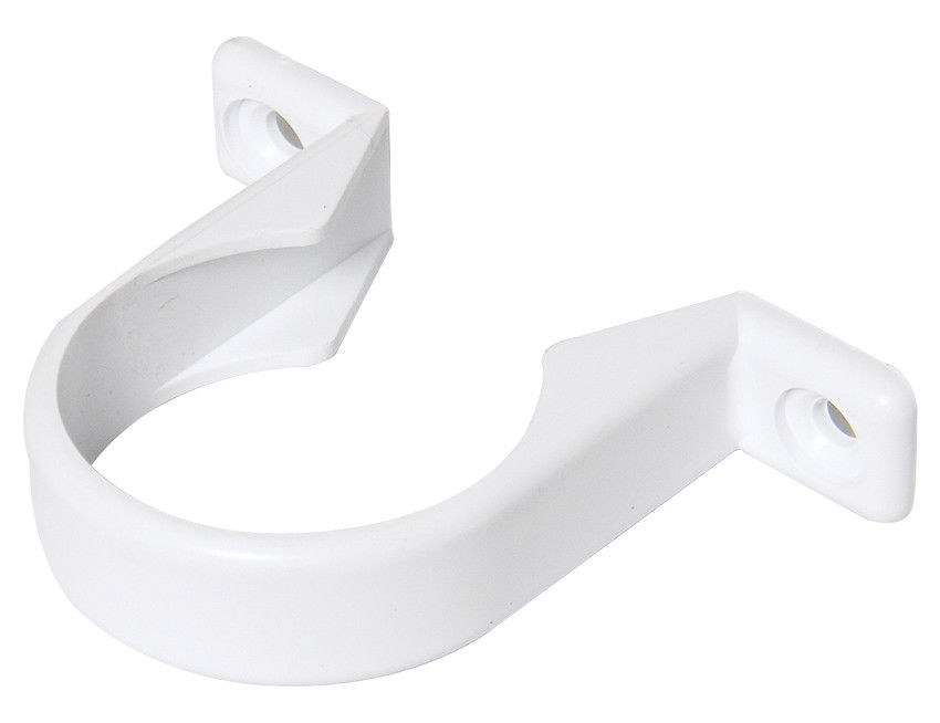 Floplast Abs Solvent Weld Pipeclip 50Mm Black Ws36b (Pack Of 10) - Grey - Image 3