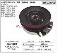 Elektromagnetische Kupplung Warner RasenmäHer Castelgarden Ggp Stiga 029065
