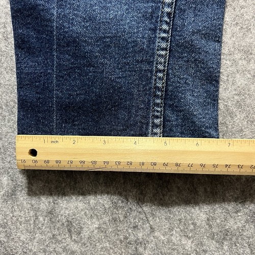 Levi's 507 Womens 9 Short Super Low Rise Stretch Blue Y2K Vintage Jeans Straight - 第 5/10 張圖片