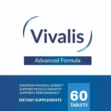 Vivalis Advanced Vitality Support Supplement Maximum Strength-60 Tab Official