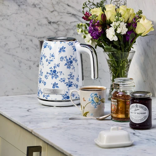 Laura Ashley Electric Kettle 1.7L Cordless Fast Boil Jug Kettle Stainless Steel - Picture 3 of 8