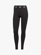 Image of adidas Techfit Long Gym Leggings Size L Black RRP £35.00 CA798