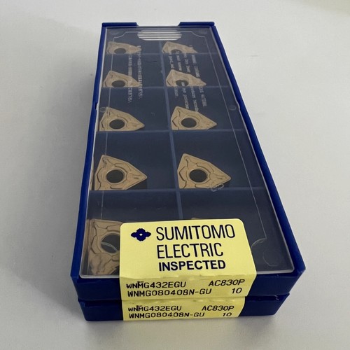 10PCS SUMITOMO WNMG080408N-GU AC830P WNMG432EGU CNC carbide inserts Original - Picture 2 of 3