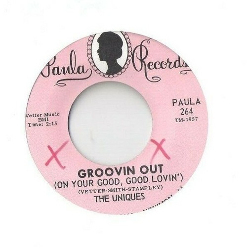 THE UNIQUES Groovin Out / Areba 45 RECORD SOUL FUNK PAULA RECORDS 264 - 第 1/1 張圖片