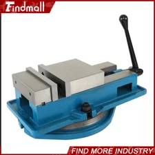 6" Lock Vise Precision Milling Drilling Machine Bench Clamp Clamping Vice New