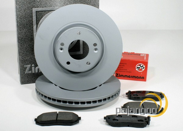 FüR Hyundai Ix35 - Zimmermann Bremsscheiben BremsbeläGe FüR Vorne Die Vorderachs-image