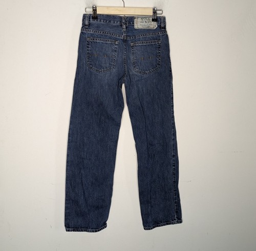 Polo Ralph Lauren 15941 Classic Straight Youth Sz 12 Medium Wash Denim Jeans - Picture 2 of 6