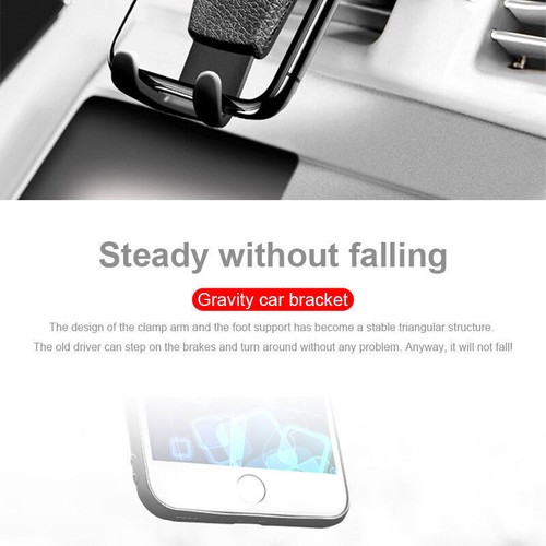 Gravity Car Air Vent Mount Cradle Holder Stand for iPhone Mobile Cell Phone GPS - Picture 7 of 10