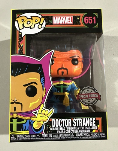 Marvel Doctor Strange LIMITED EDITION (Black light) Funko Pop! Vinyl Figure #651
