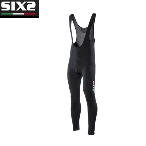 Tuta Salopette INVERNO lunga Bike Ciclismo Bici SIXS 100% Italy BLACK SLP W  | eBay