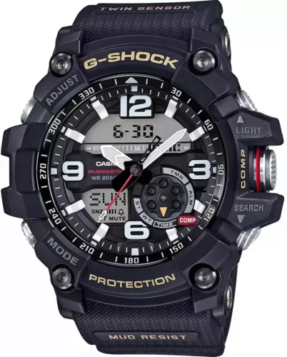 Casio G-SHOCK GG-1000-1A MUDMASTER Quartz Watch Twin Sensor 4549526114816