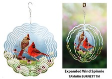 Cardinal Northern Wind Spinner