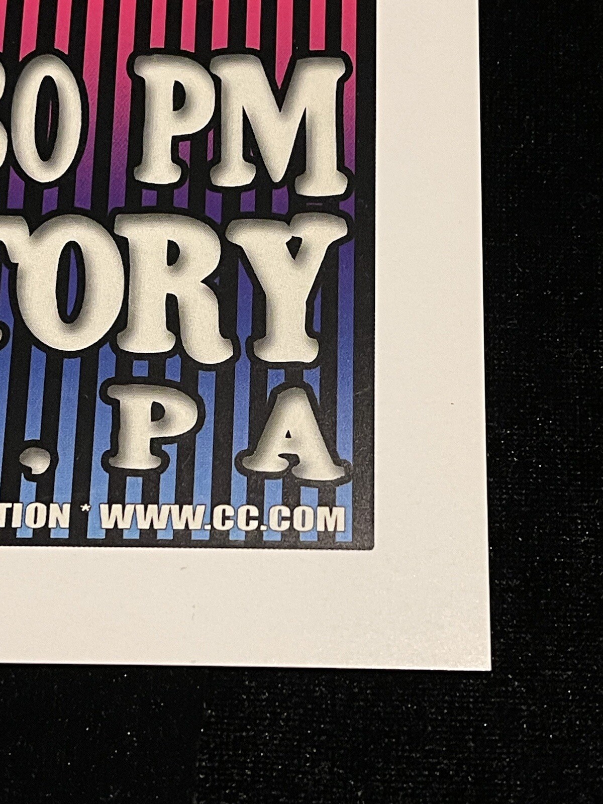 moe. poster Electric Factory Philadelphia 4/20/02  FGX Scott Benge AoMR-214.3