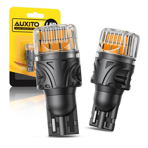 4PCS Auxito 912 Yellow T15 921 LED Backup Light Bulb Error Free Plug Play Amber - Picture 8 of 9