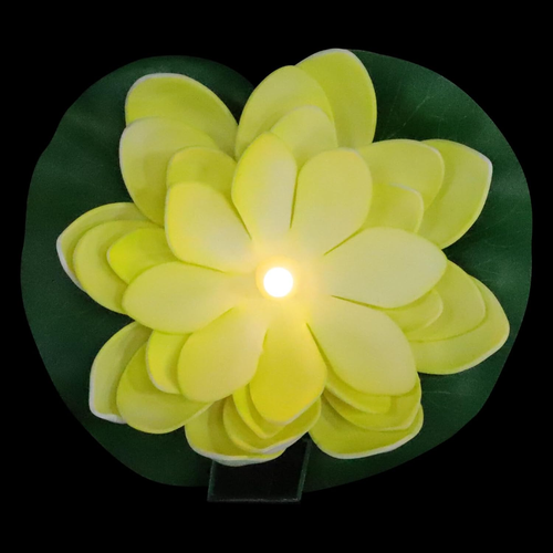 Solar Lotus Flower Light Pool Lamp Solar Powered Lights Waterproof Garden Founta - Picture 12 of 12