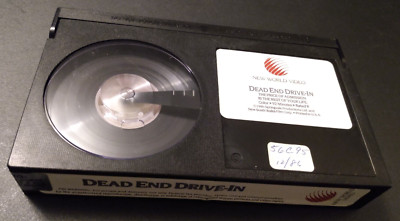 Dead End Drive In 1986 Betamax Not VHS Cult Horror Classic New World Video