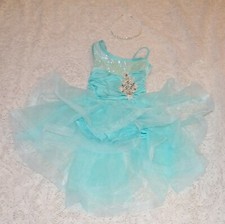 Dance Ballet Tutu Costume - Girls Small Child NEW Marine Blue