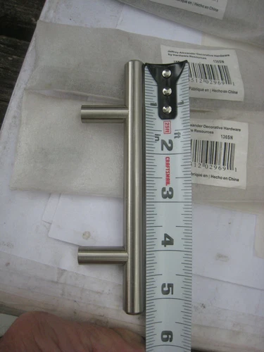 15  Jeffrey Alexander Key West Cabinet  Pulls - 3 " Cntr  136SN SATIN NICKEL - Picture 5 of 8