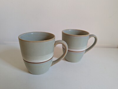 X SAINSBURYS HOME MUGS CUP TEA COFFEE STONEWARE UK