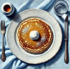 Art "Cream on Top!" Original Still Life Oil Painting 12"x12" Kitchen Home Gift