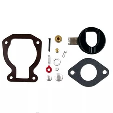 For Johnson Evinrude 9.9 HP 15 HP Carburetor Carb Kit w/ Float 398453 1974-1988